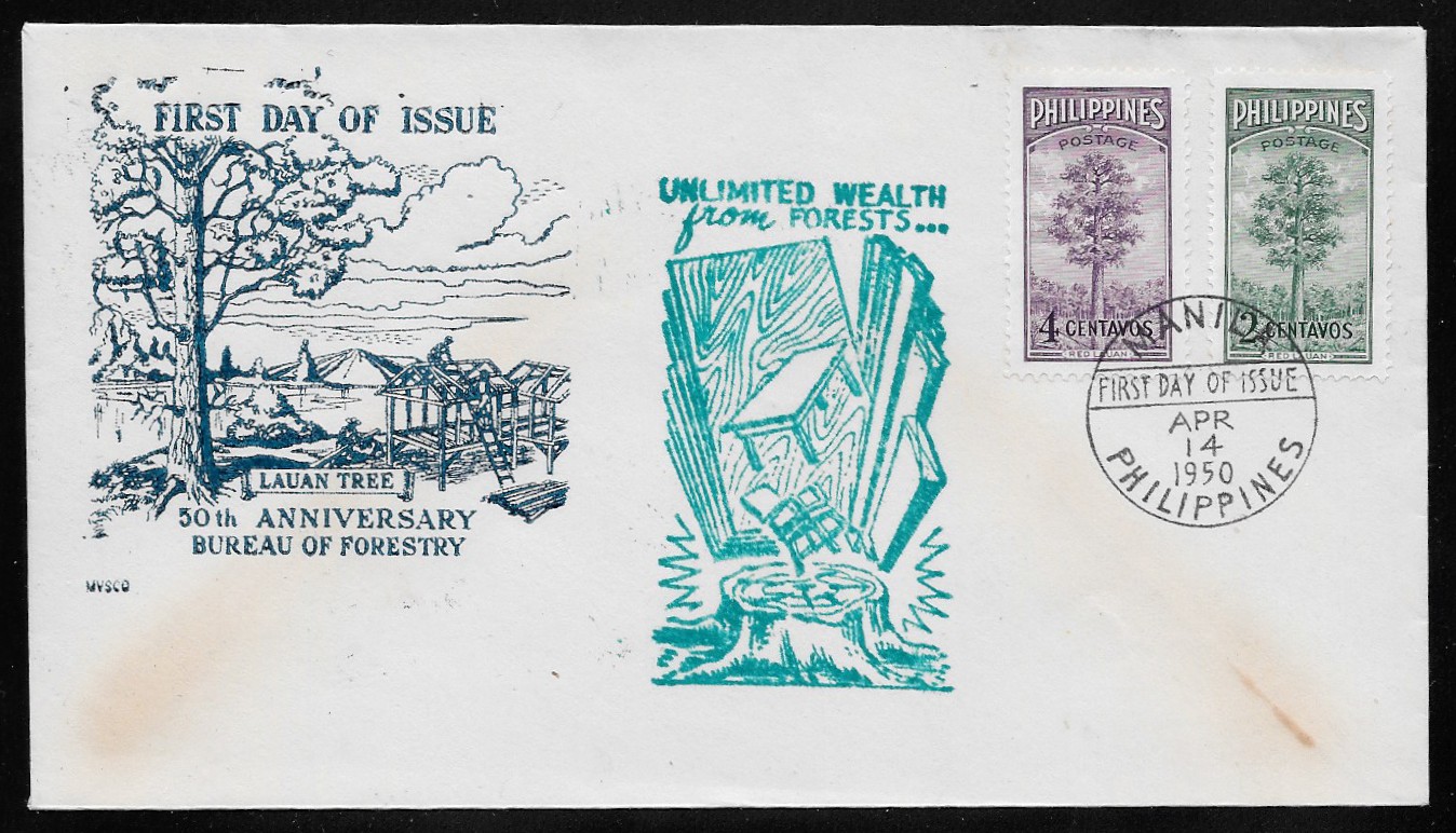 Philippines 1950 First Day Cover 